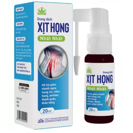 Dung dịch Xịt họng Nhất Nhất 20ml
