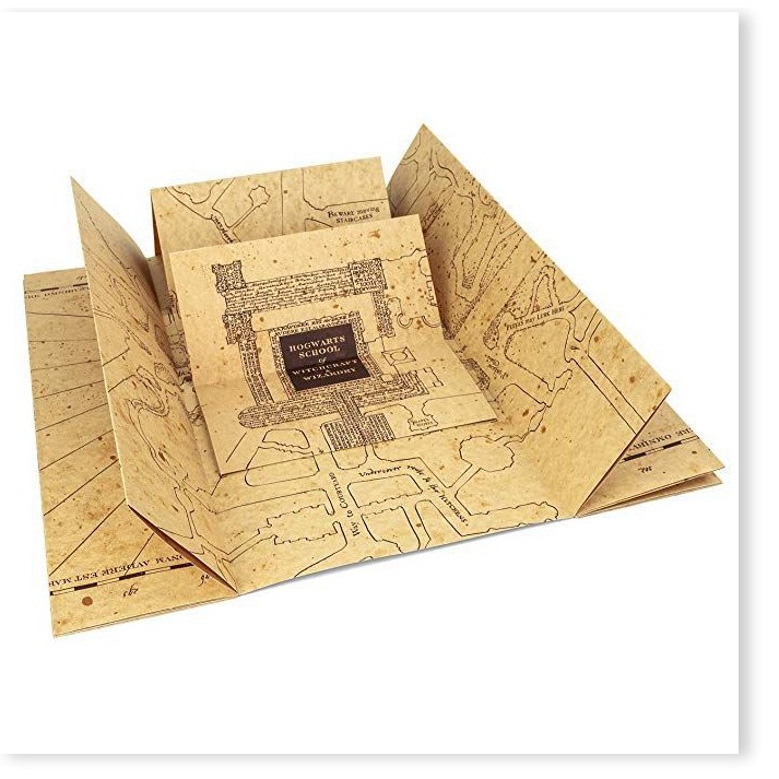 Vật phẩm phim Harry Potter - Bản đồ giải mã