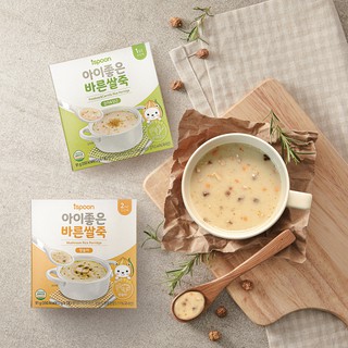 CHÁO ĂN DẶM ISPOON HÀN QUỐC THƠM NGON BỔ DƯỠNG CHO BÉ TỪ 6M+