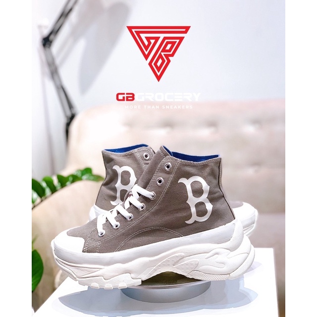 MLB Bigball Chunky High NY Yankees - Ảnh thật shop chụp