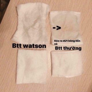 Bông tẩy trang Watson