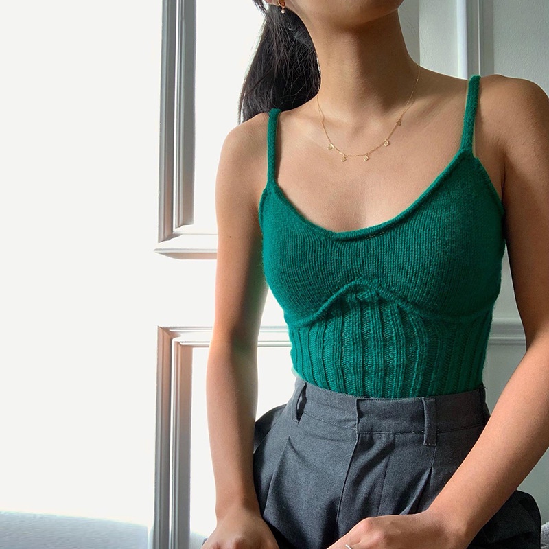 Áo Tank Top Hở Lưng Thiết Kế Quyến Rũ Thời Trang Cho Nữ