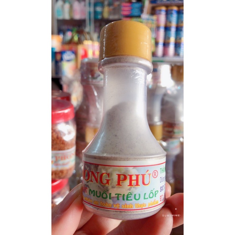 MUỐI TÔM - MUỐI TIÊU LỐP PHONG PHÚ TÂY NINH