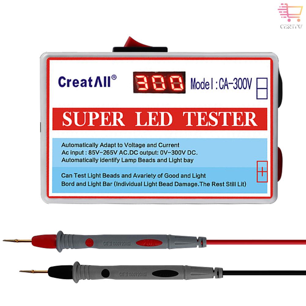 Máy Kiểm Tra Điện Áp ca-300v Chuyên Dụng Cho Quầy bar tv Có Công Tắc