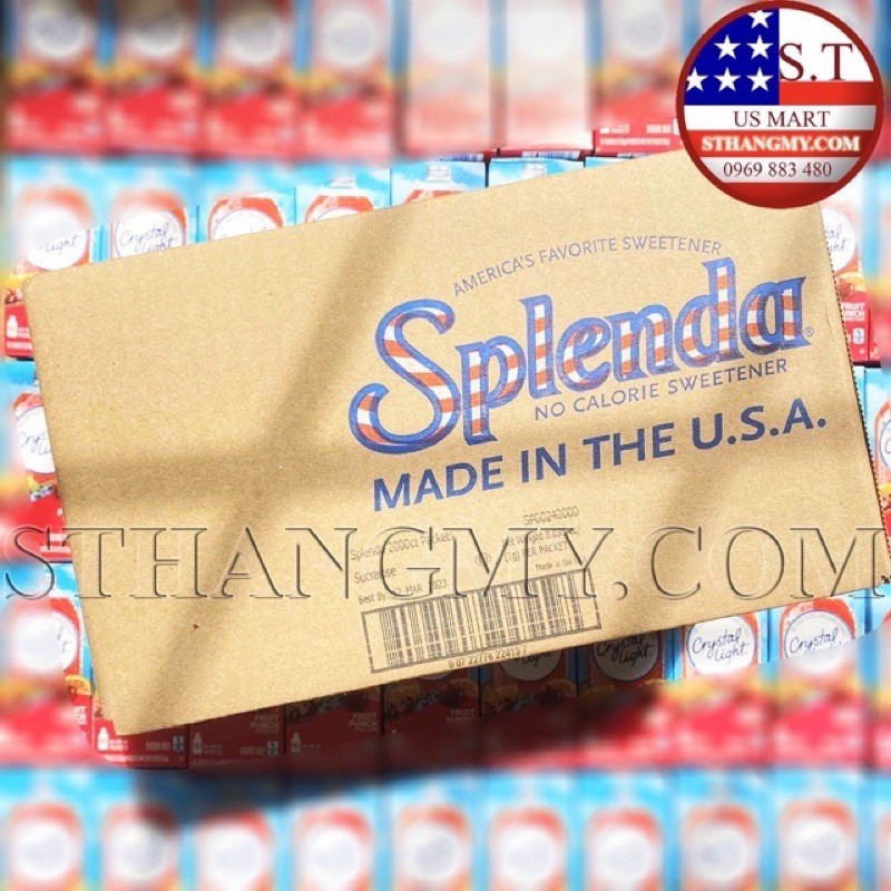 Đường Ăn Kiêng, Đường Splenda nhập khẩu Mỹ tách lẻ gói 1g