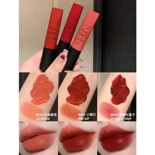 son NARS air matte lip color (swatches thật)