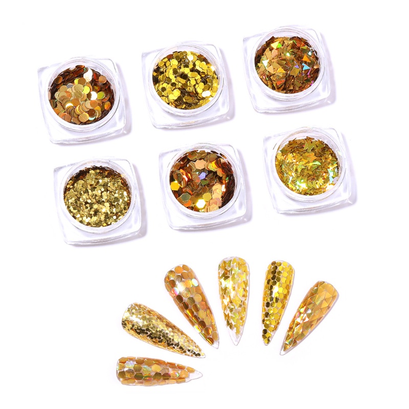 Bột Kim Tuyến Lấp Lánh Trang Trí Móng Tay Nghệ Thuật YOUYO