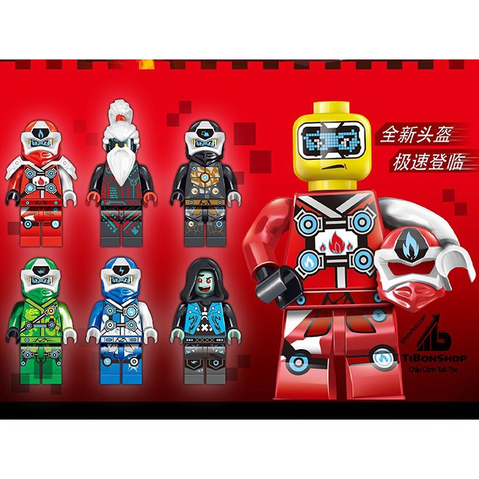 Bộ Lego Xếp Hình Ninjago Super Robot ( Người Sắt ) 98033. Gồm 381 chi tiết. Lego Ninjago Lắp Ráp Đồ Chơi Cho Bé.