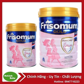 Sữa Frisomum Friso mum gold vị vani cam 400g, 900g Date 2023