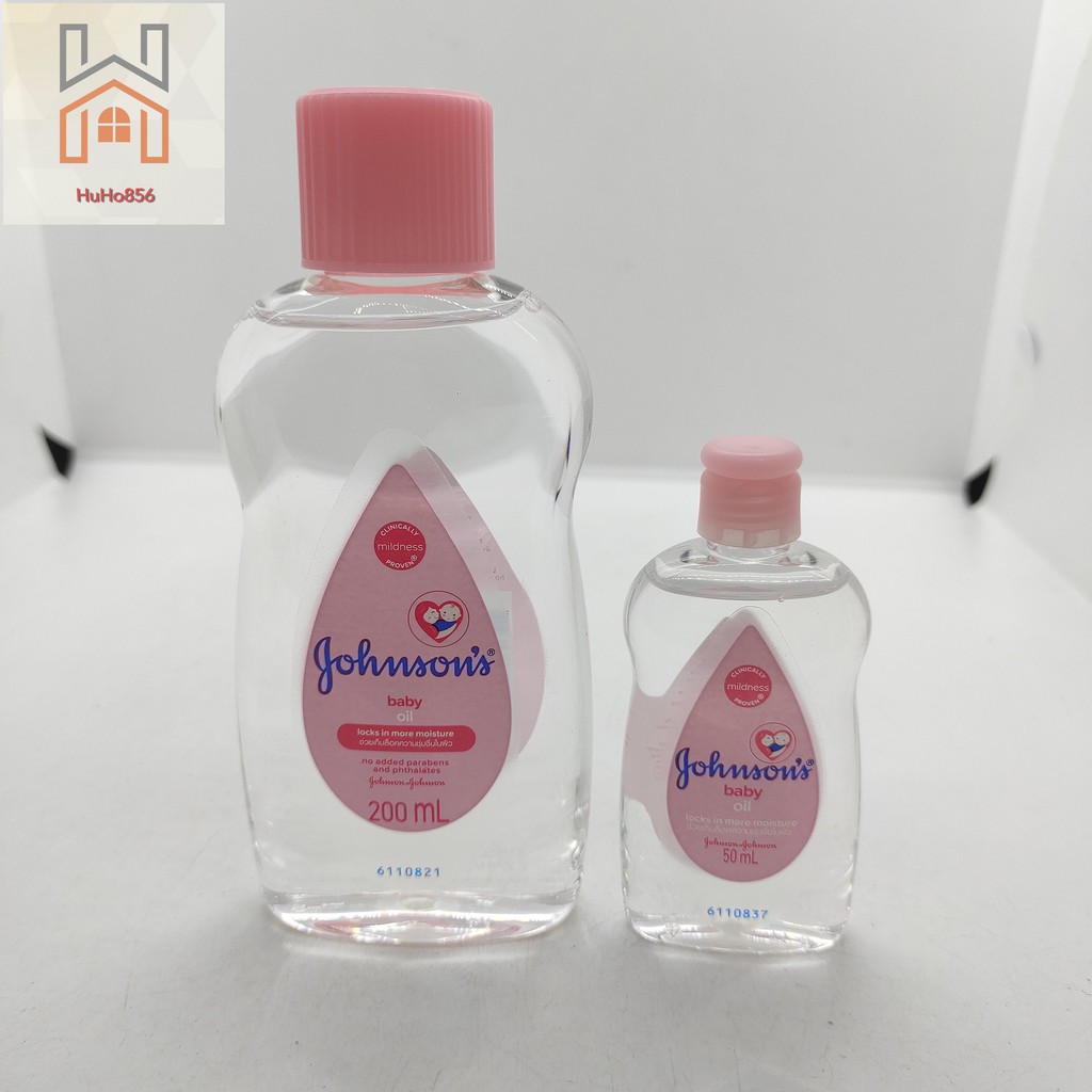 Dầu Mát Xa Dưỡng Ẩm Johnson's Baby Oil Pink 200ml