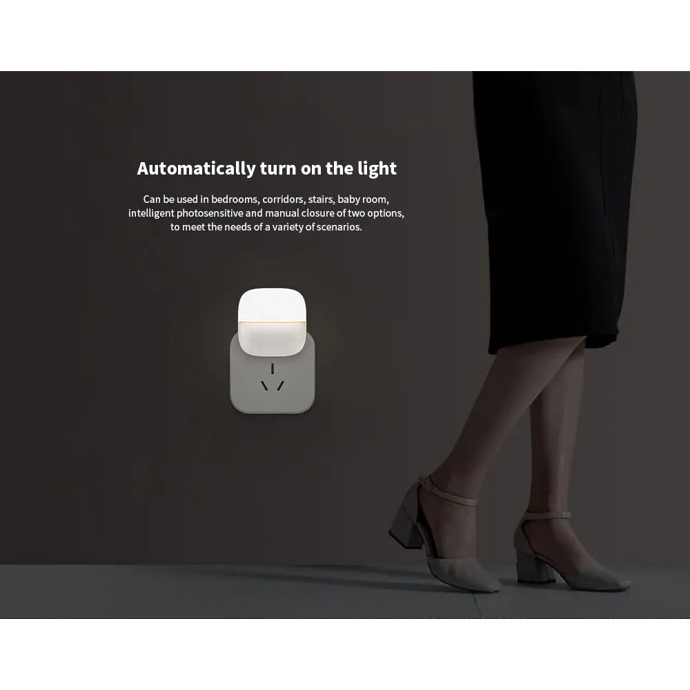 Đèn ngủ cảm ứng led đèn phòng ngủ YEELIGHT YLYD09YL cảm biến ánh sáng tự động bật tắt -Minh Tín Shop