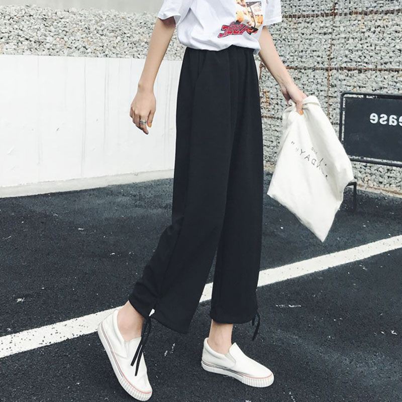 [Baywellfashion]Quần nữ ống rộng lưng cao thời trang xuân hè | BigBuy360 - bigbuy360.vn