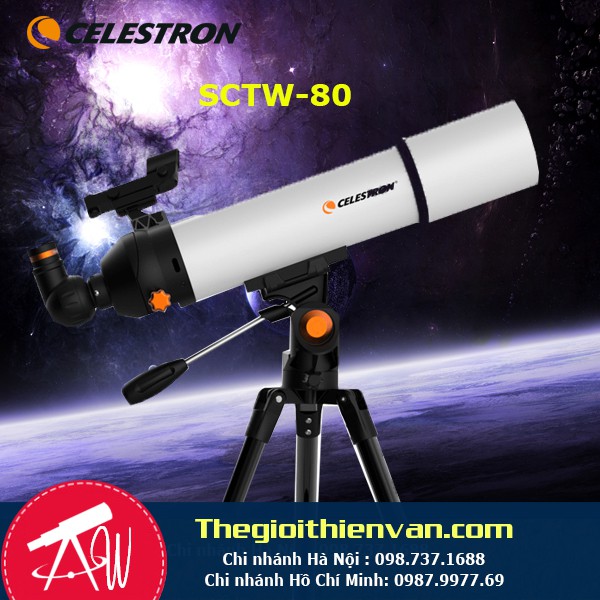 Kính thiên văn Celestron SCTW 80 -CHÍNH HÃNG BẢO HÀNH 2 NĂM