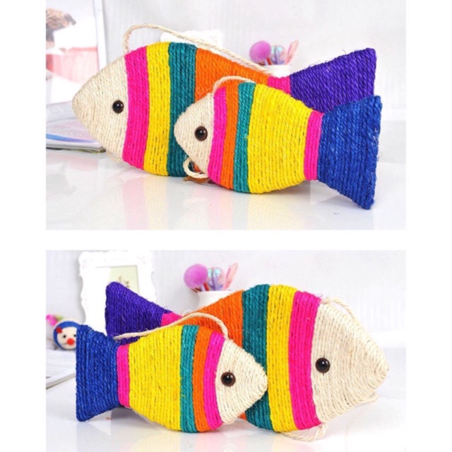 Cào móng hình cá cho mèo