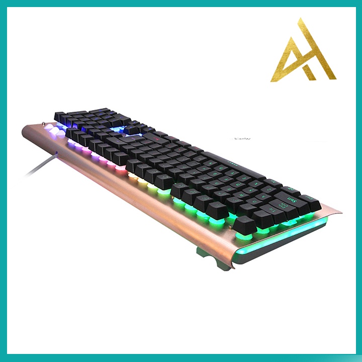 Bàn Phím Cơ Gaming Chính Hãng Đèn LED 7 Màu COOLERPLUS CPK-X8 Chuyên Game Bàn phím Máy Tính PC Laptop Keyboard Có Dây
