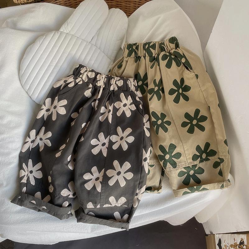 Quần Dài Dáng Rộng Chất Liệu Cotton Thời Trang Xuân Thu Phong Cách Hàn Quốc Mới Cho Bé Gái