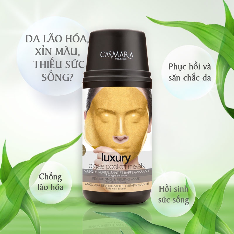 Mặt Nạ Casmara 24k Luxury Original Algae Peel off Mask