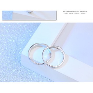 Nhẫn đôi bạc Panmila - nhẫn cặp - nhẫn đôi bạc [TS-ND-A2]