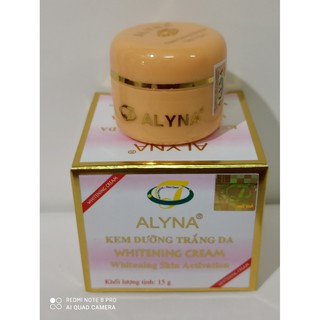 kem alyna dưỡng trắng da 15g
