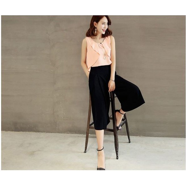 Quần ống rộng chất sớ mát lạnh | BigBuy360 - bigbuy360.vn