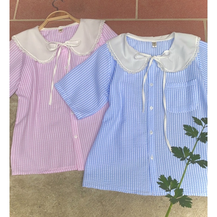 Áo sơ mi tiểu thư bánh bèo vintage