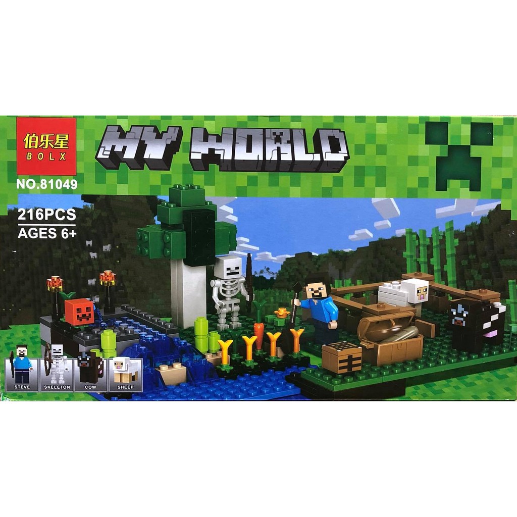 Lego Minecraft Trang Trại [216 Mảnh Ghép]