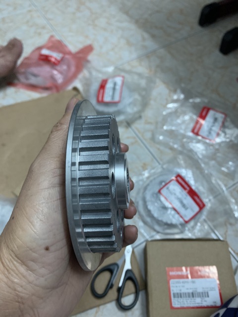 FREEShip Cặp nhôm nồi sau Fu neo + Fu 2 + Wave 125 xe thái zin hãng Honda Bảo hành 1 đổi 1