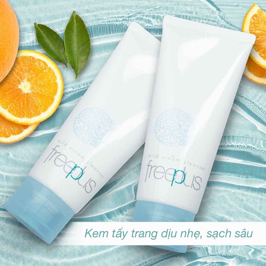 Freeplus - Kem Tẩy Trang Dưỡng Ẩm Dịu Nhẹ Freeplus Mild Cream Cleanser A 125g