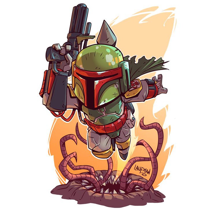 Bộ 60 Sticker hình dán STAR WARS, sticker hình dán Cuộc chiến giữa các vì sao, hình dán pc chống nước