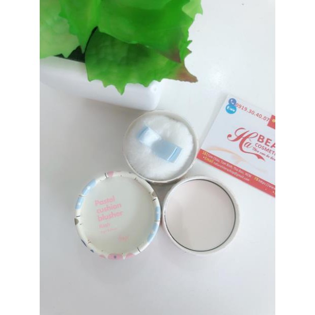 Phấn má hồng dạng bột siêu mịn kiềm dầu lâu trôi màu sắc trẻ trung Hàn Quốc The Face Shop Pastel Cushion Blusher 6g | BigBuy360 - bigbuy360.vn