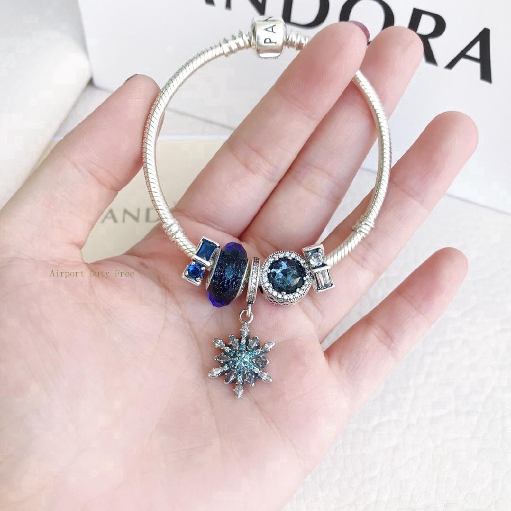 PANDORA (Hàng Mới Về) Mặt Đá Nhiều Màu Sắc Làm Quà Tặng Valentine Cho Nữ Aa03564Sfsd