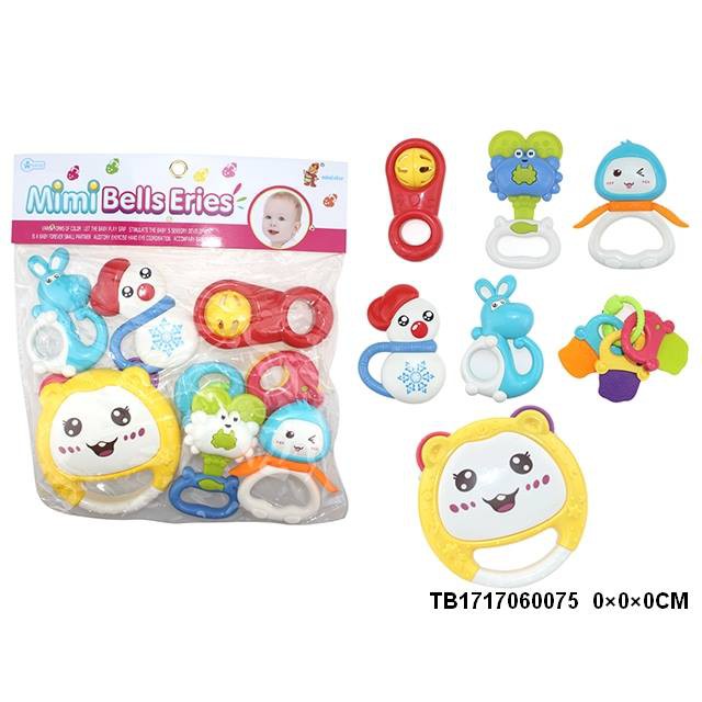 Túi 7 xúc xắc gặm nướu - hàng nhập khẩu chính hãng