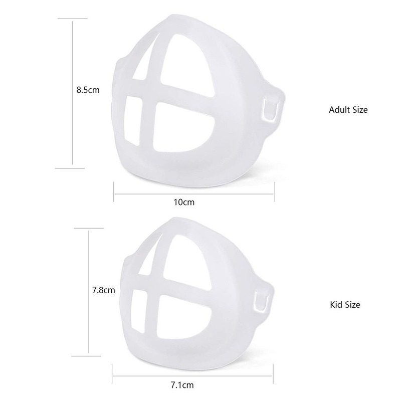 [Spot hot sale] Giá Đỡ Khẩu Trang 3d Bằng Silicon Thoáng Khí Cho Người Lớn / Trẻ Em | BigBuy360 - bigbuy360.vn