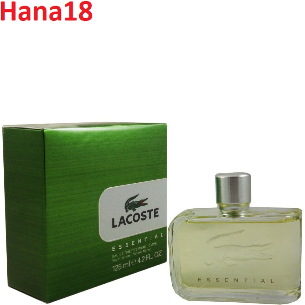 HOT Nước hoa nam 125ml Lacoste Essential Pour Homme Hana18 cung cấp hàng 100% chính hãng 2020 new