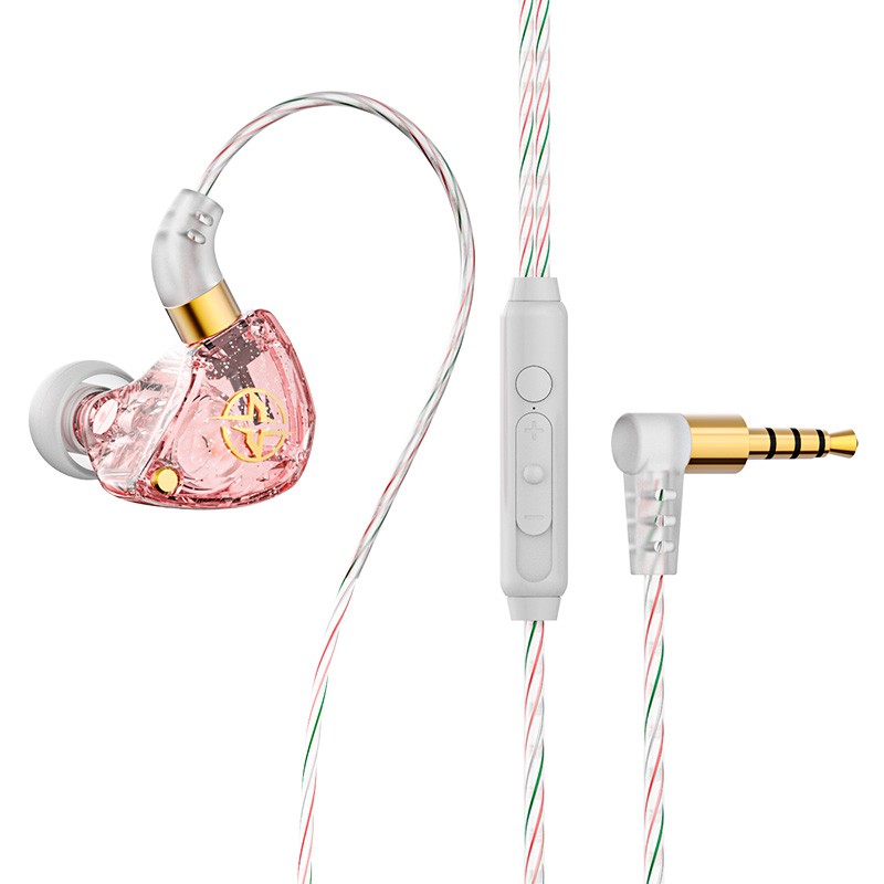 Tai nghe nhét tai Fonge X6 âm thanh hifi sống động có micro PK AK6 CK5 cao cấp