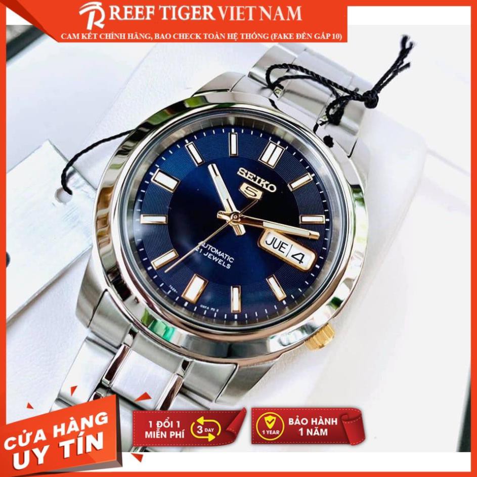 Đồng hồ nam Seiko 5 SNKK11K1 - Máy Automatic - Kính khoáng cứng