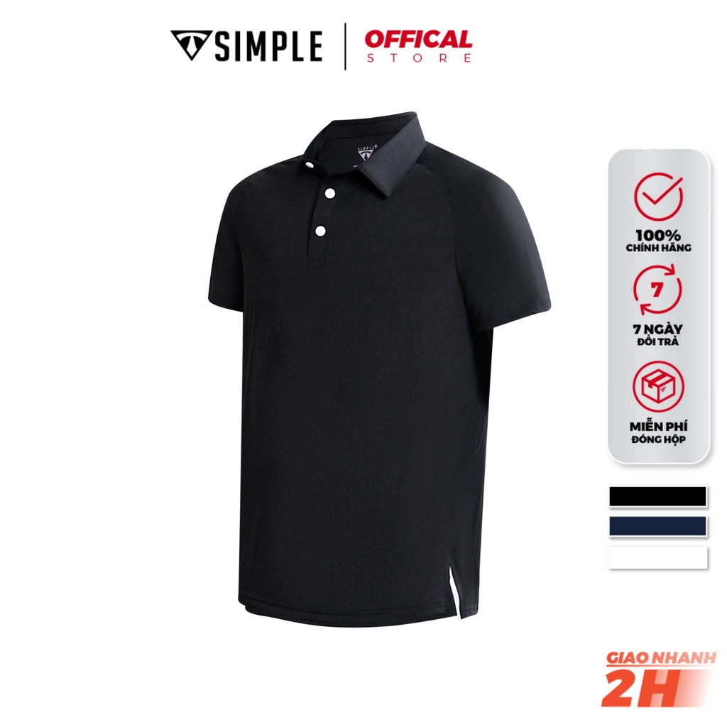 Áo Thể Thao Nam Polo TSIMPLE cổ bẻ tay ngắn vải thun lạnh thoáng mát phong cách trẻ trung chuẩn form ACR | BigBuy360 - bigbuy360.vn