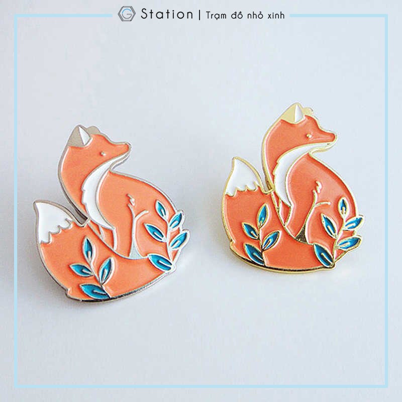 Pin cài áo cáo the fox - GC056