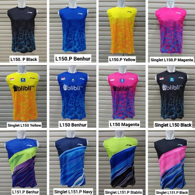 Bộ Đồ Thể Thao Chơi Cầu Lông / Áo Thun Đơn