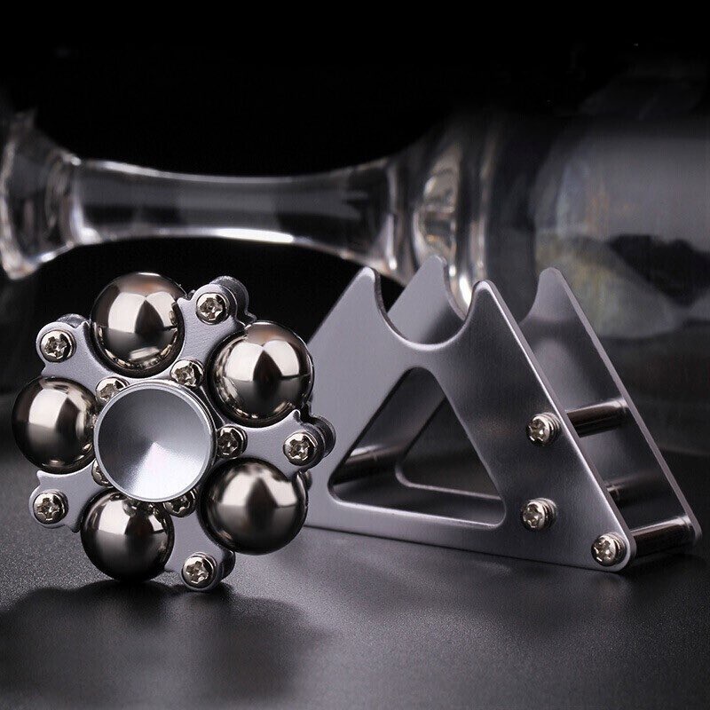 Con quay kim loại CNC giải trí, sưu tầm và trang trí bàn làm việc, trang trí bàn học