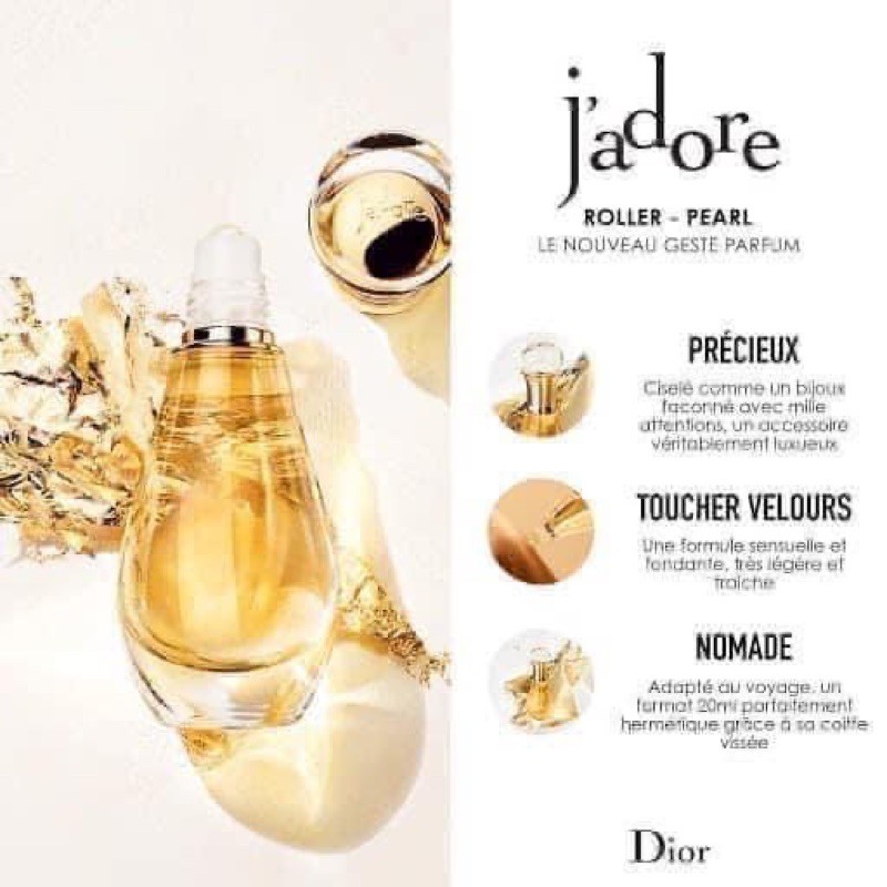 Nước hoa lăn dior j’adore không hộp