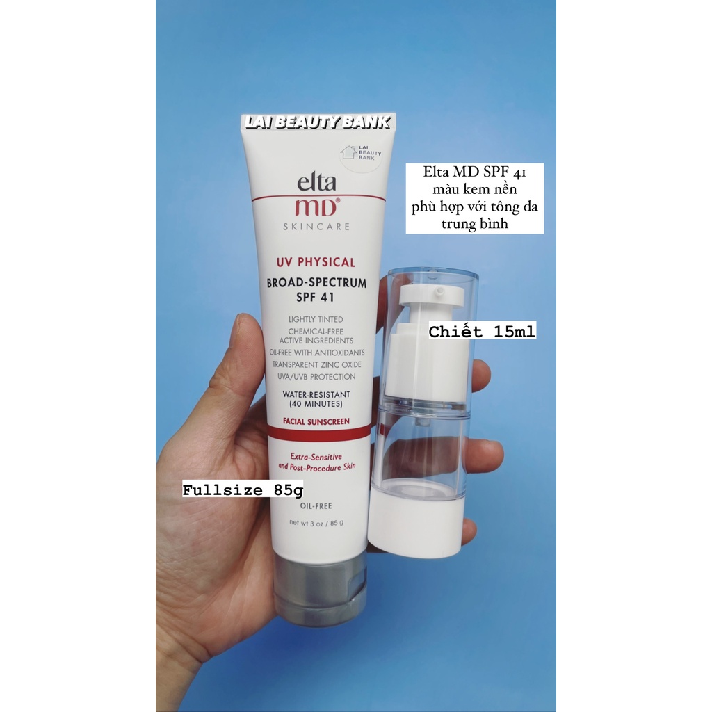 [CHAI THỬ 5ml/15ml] Kem chống nắng Elta MD SPF 40, 41, 45, 46 | BigBuy360 - bigbuy360.vn
