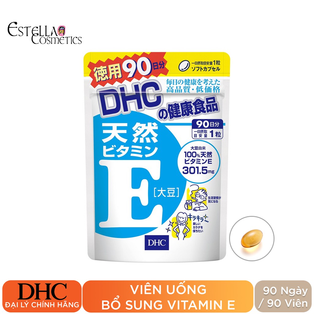 Viên Uống Bổ Sung Vitamin E DHC