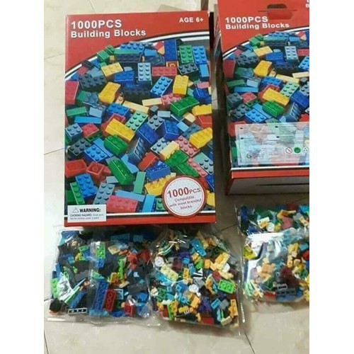 [ĐỒ CHƠI THÔNG MINH] Đồ Chơi Xếp Hình , Bộ Xếp Hình Lego 1000 Chi Tiết Cho Bé