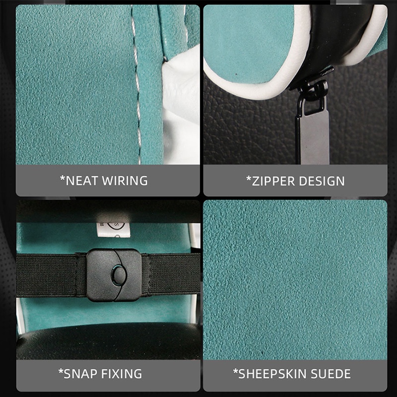 Hộp đựng khăn giấy SEAMETAL bằng da lộn thông dụng cao cấp cho xe hơi