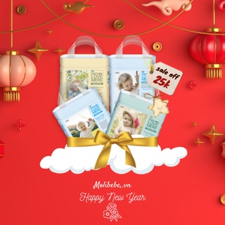 [Combo 4 bịch] Tã bỉm dán/quần cho bé Nature Love Mere Size S36 M32 L30