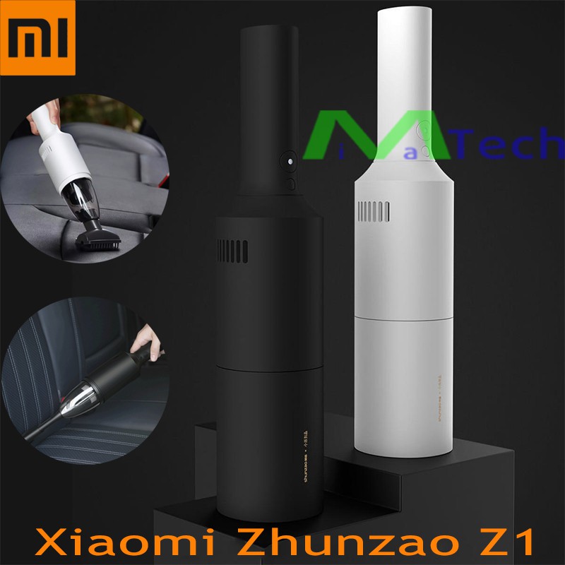 Máy hút bụi mini không dây Xiaomi Shunzao Z1 Z1 Pro cho ô tô nhà cửa lực hút mạnh 7000 Pa tới 15000 Pa