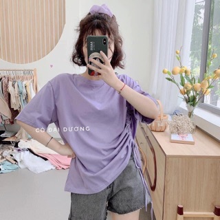 Áo crotop rút dây sườn