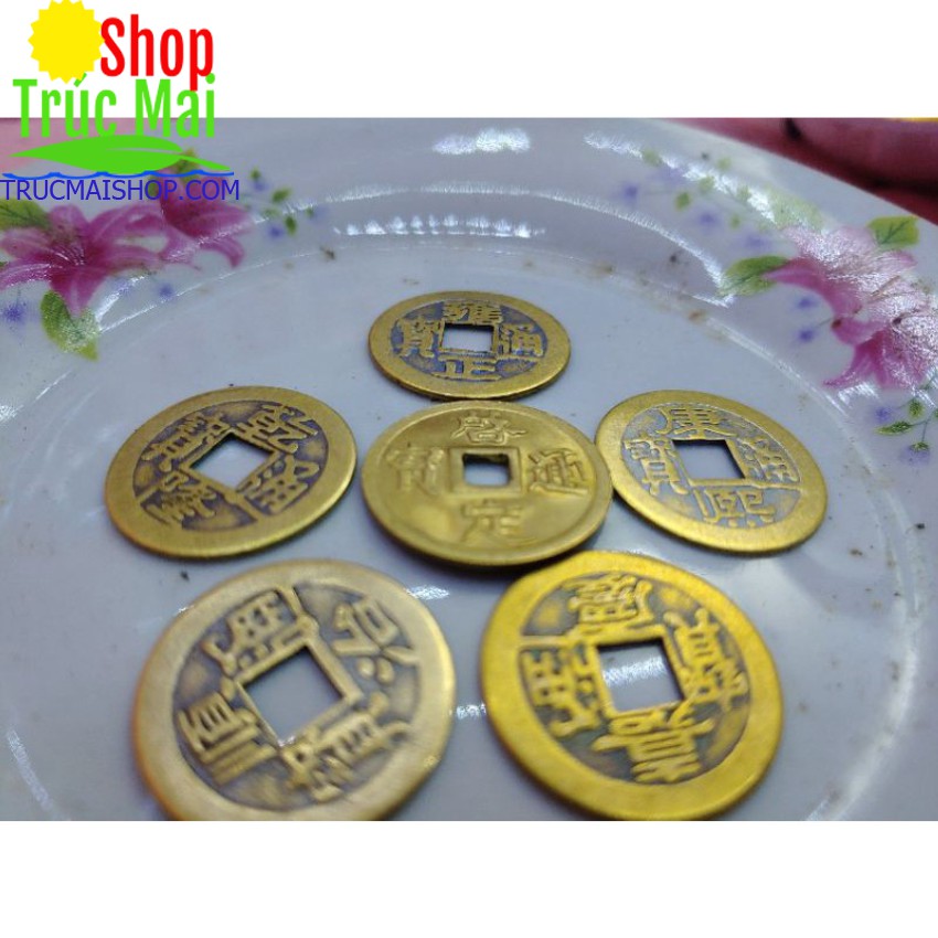 Bộ full đồng xu phong thủy âm dương ngũ đế