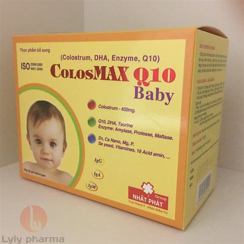 COLOSMAX Q10 BABY - SỮA NON CHO TRẺ CHÂM LỚN